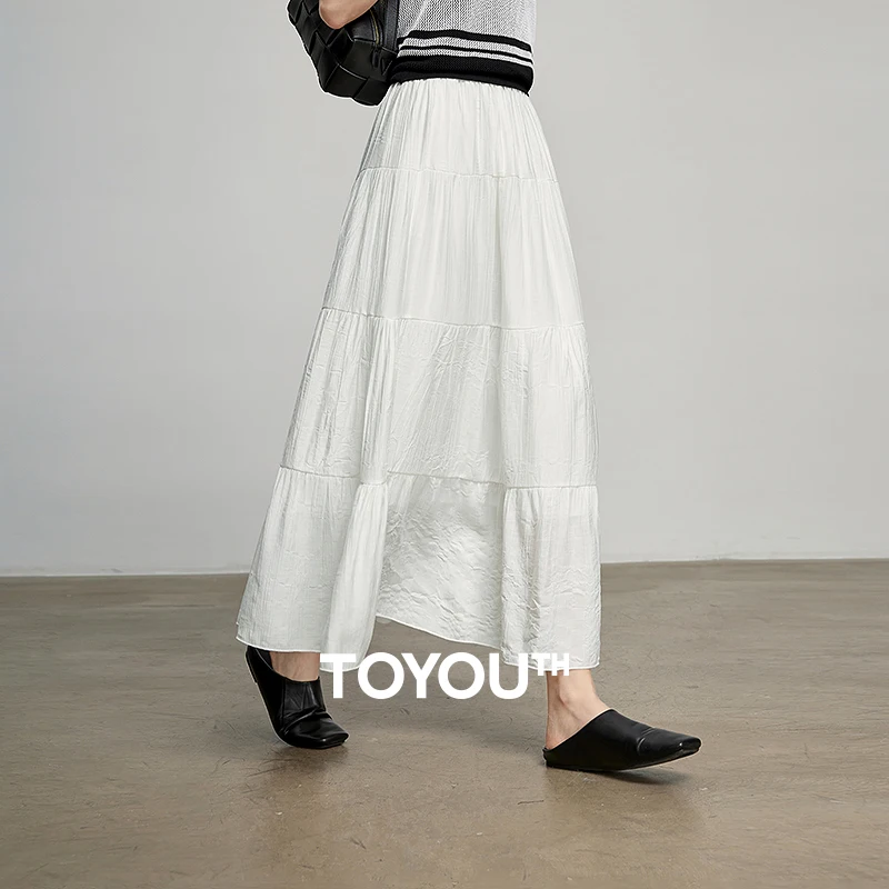 

TOYOUTH Women Skirt 2025 Summer New Umbrella Skirt P8520066