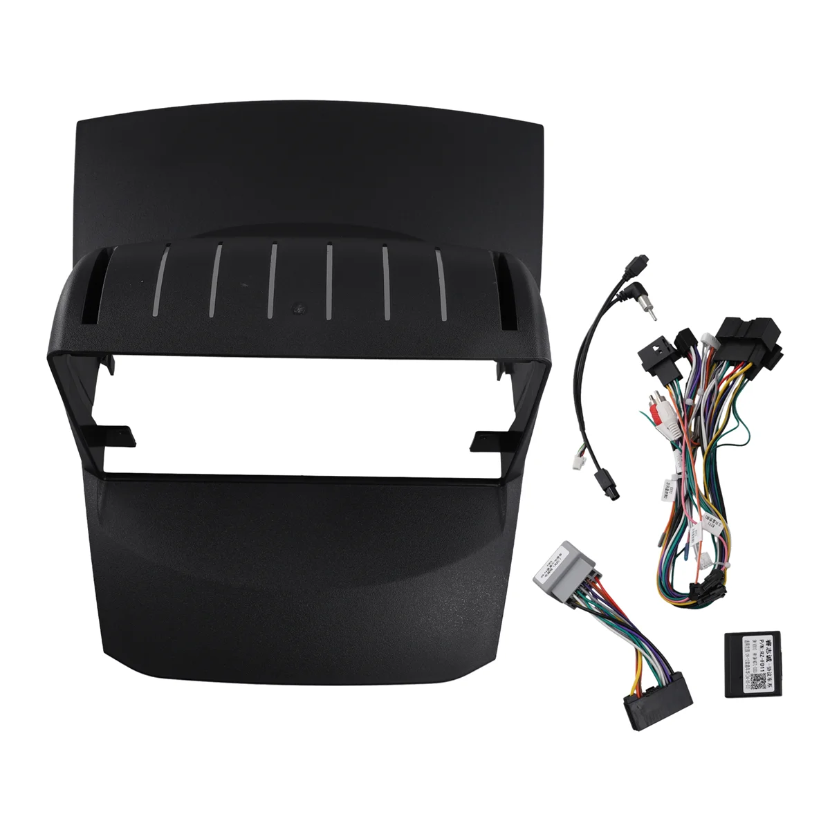 Cadre de boîtier de lecteur MP5 Android pour Ford Fi.C., 9 ", autoradio, unité principale 2Din, Fascia, stéréo, tableau de bord, panneau de couverture, 2009-2014