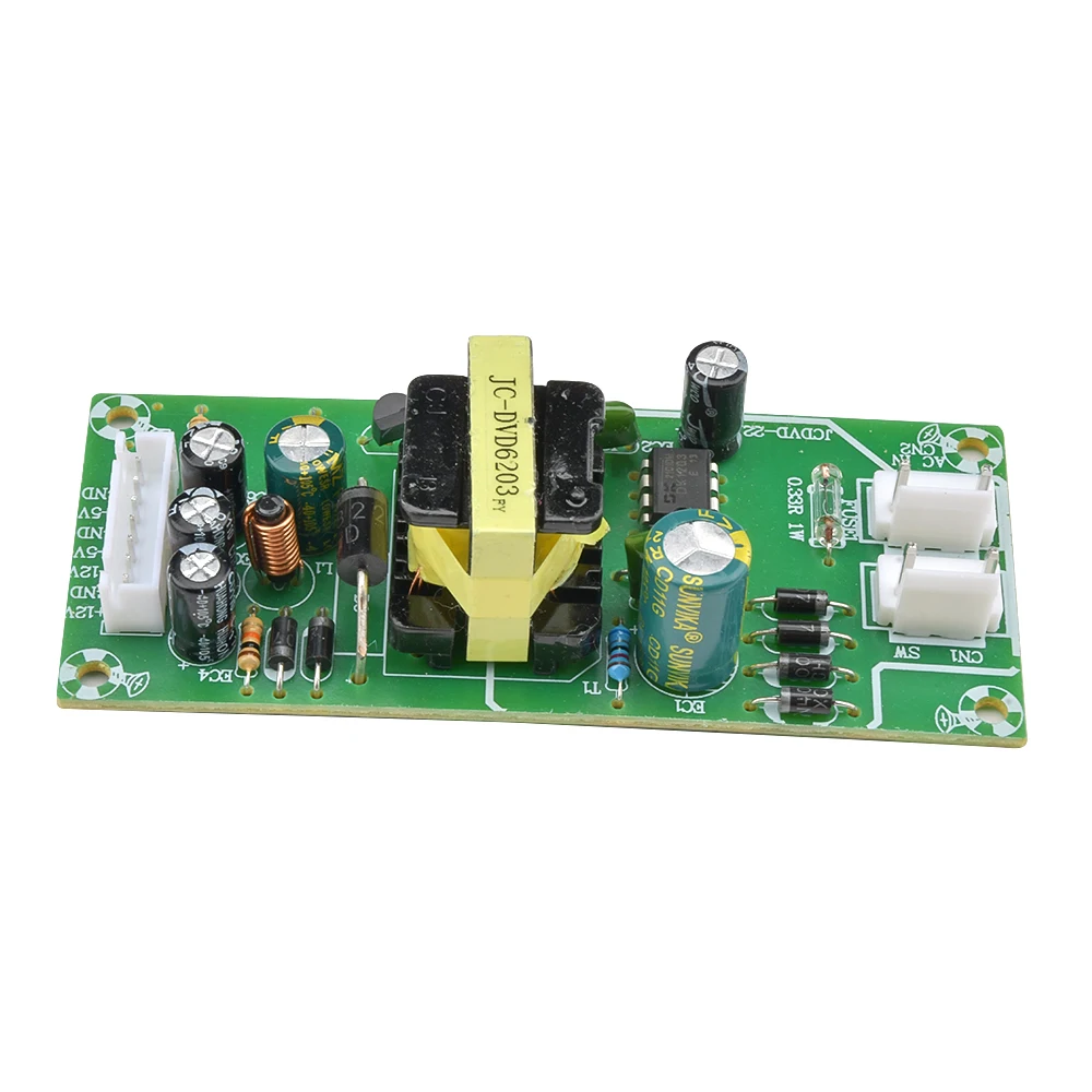 1 pz scheda di alimentazione EVD/DVD alimentatore Switching universale + modulo circuito 5V + 12V -12V