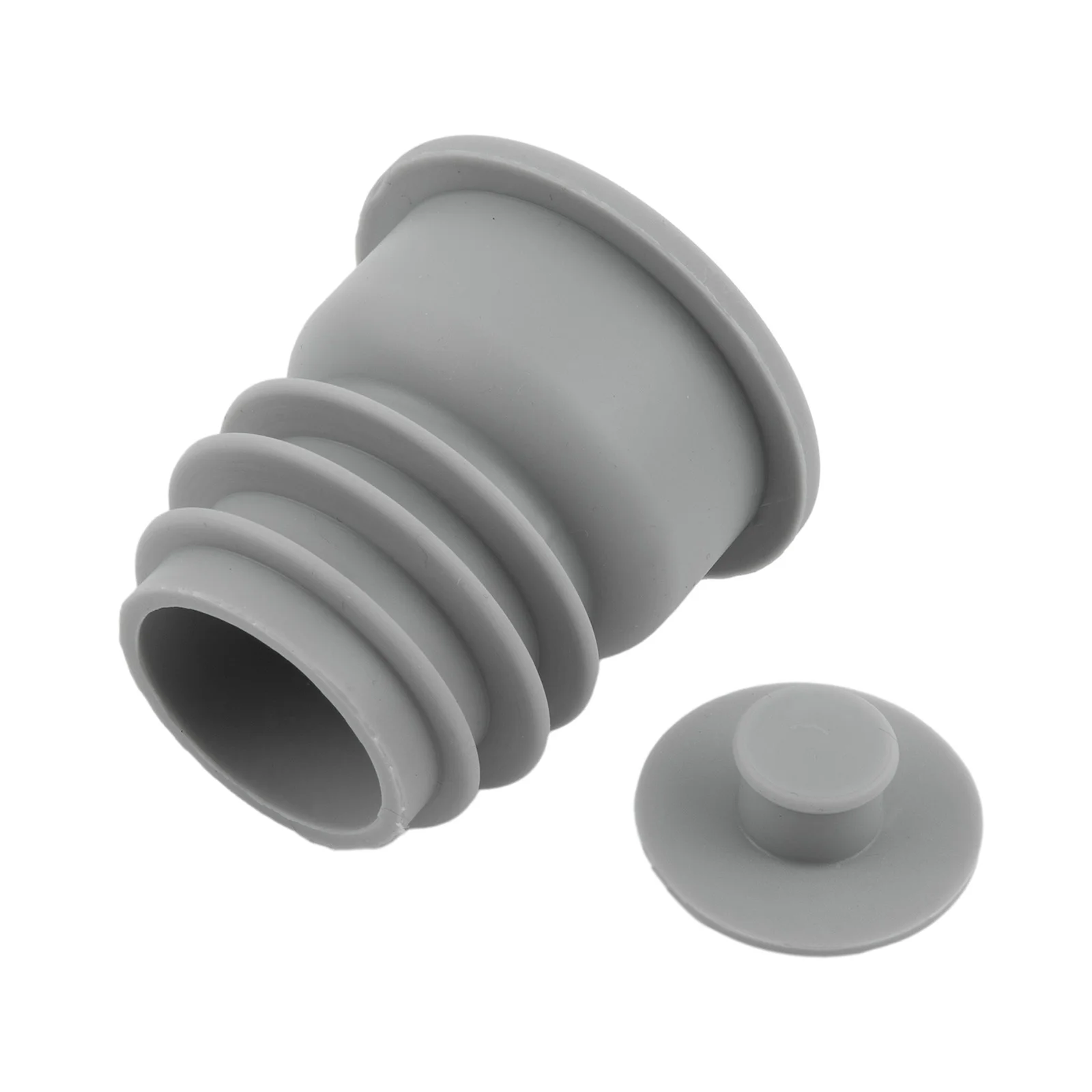 أنبوب تصريف الغسالة ، أنبوب سيليكون رمادي ، أنبوب مانع للعرق ، أنبوب مانع للتسرب مزيل للرائحة ، "من من من 1 ، من من