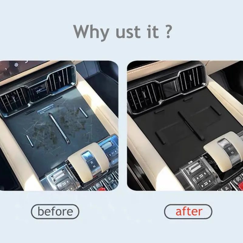 For BYD Leopard 8 DENZA B8 2026 2025 2024 Wireless Charging Silicone Protection Pad Storage Box Interior Accessories