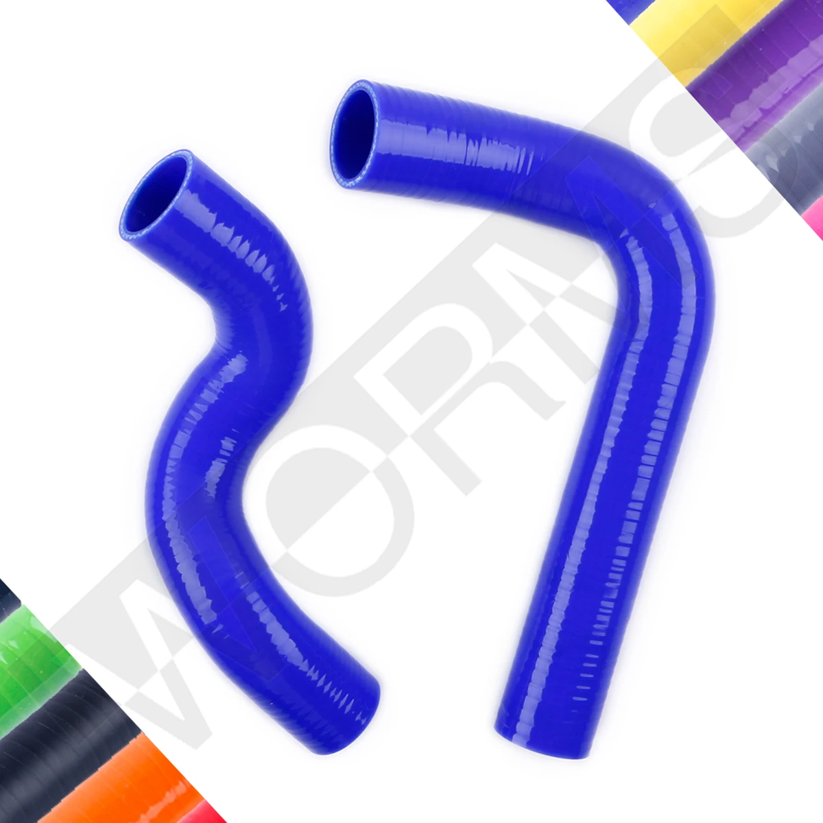 For 1984-1985 Mazda RX-7 GSL-SE 13B 1.3L Silicone Radiator Coolant Hose Pipe Kit