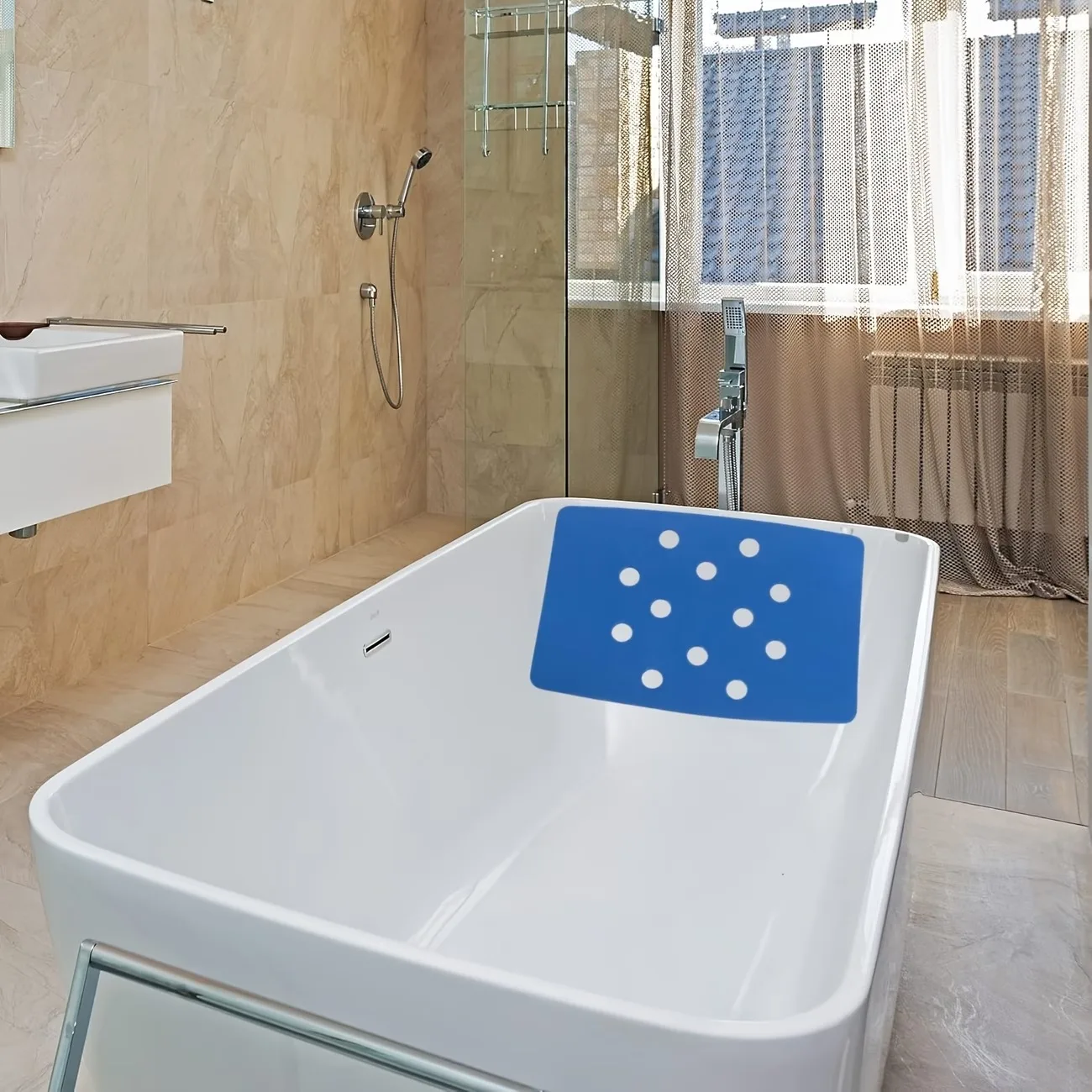 1/2Pcs Non-Slip Bath Chair Elderly Tub Aid Seat Shower Stool Cushion Safe Environment for Bathroom image 3