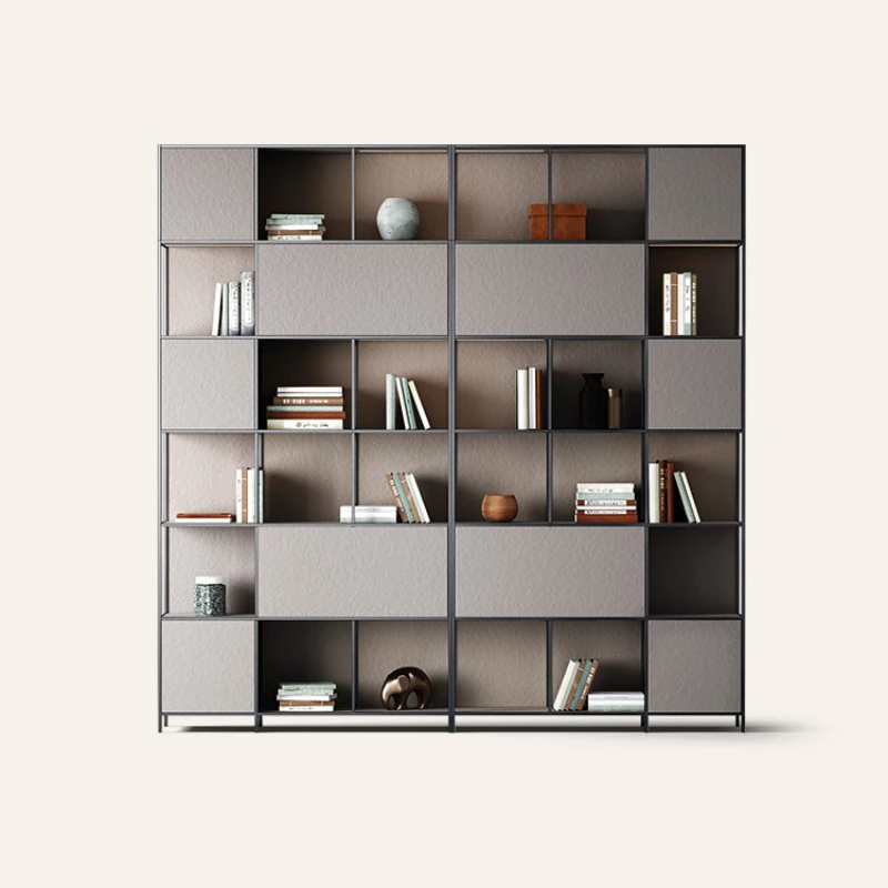 Classic Postmodern Luxury Bookcase Office Multi story Museum Shelf Display Cabinet Study Bookcase