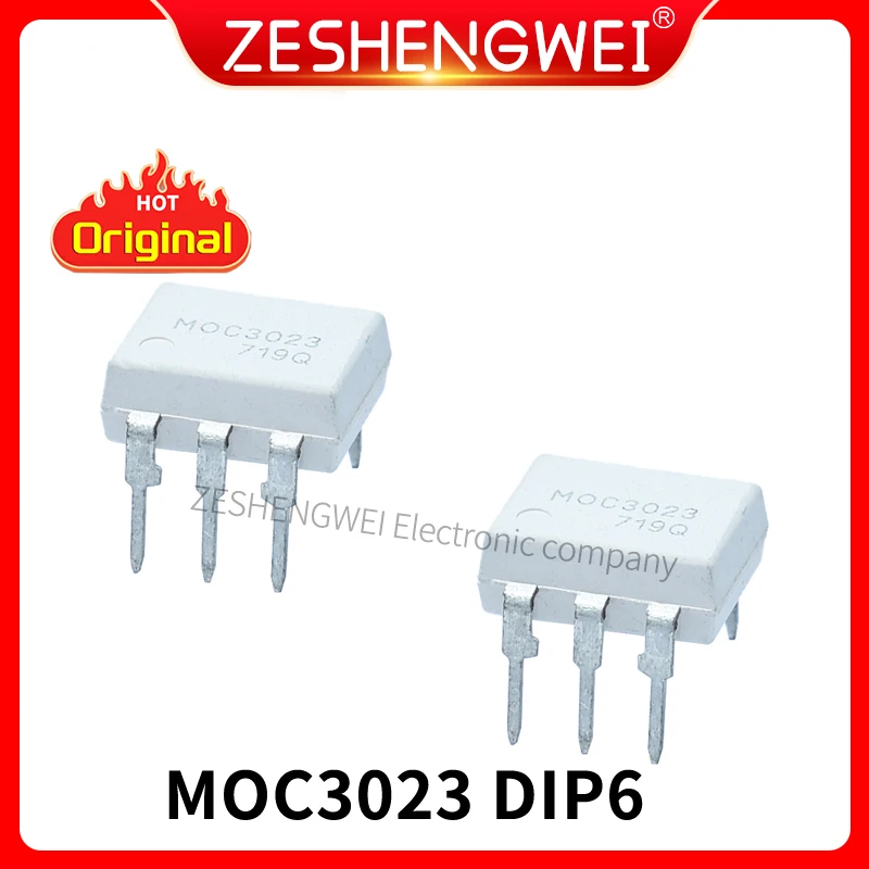 10pcs/lot MOC3023 K3023PG 3023 DIP-6 In Stock NEW IC Original