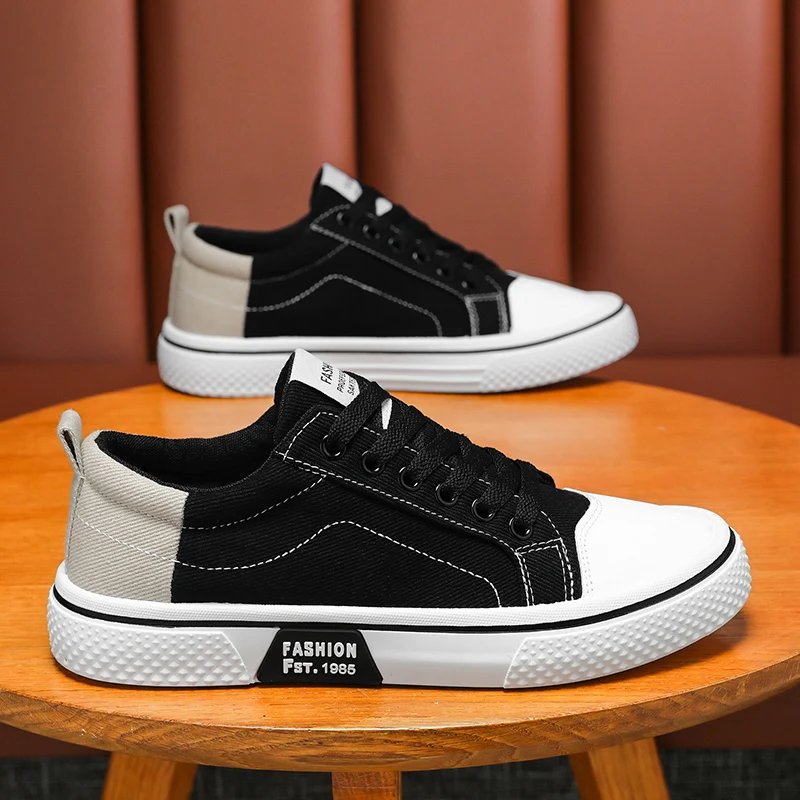 Men Classic Canvas Sneakers, Light Weight, Breathable, Durable, Daily Walking Casual Shoes