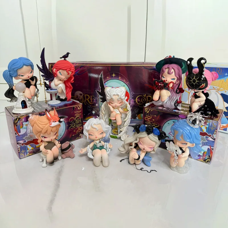 دودو نامي V4 كابوس سلسلة الأساسية صندوق أعمى حقيقية عمل الشكل جمع سطح المكتب الديكور صندوق غامض مفاجأة هدايا الاطفال #5