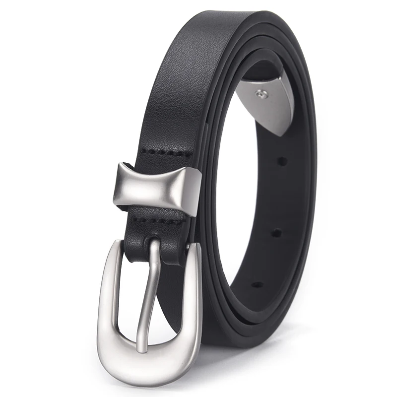 New Women's Pin Buckle Thin Belt Fashionable Women's Daily Wear Clothing Accessories High Quality Women's Casual Wear Belt