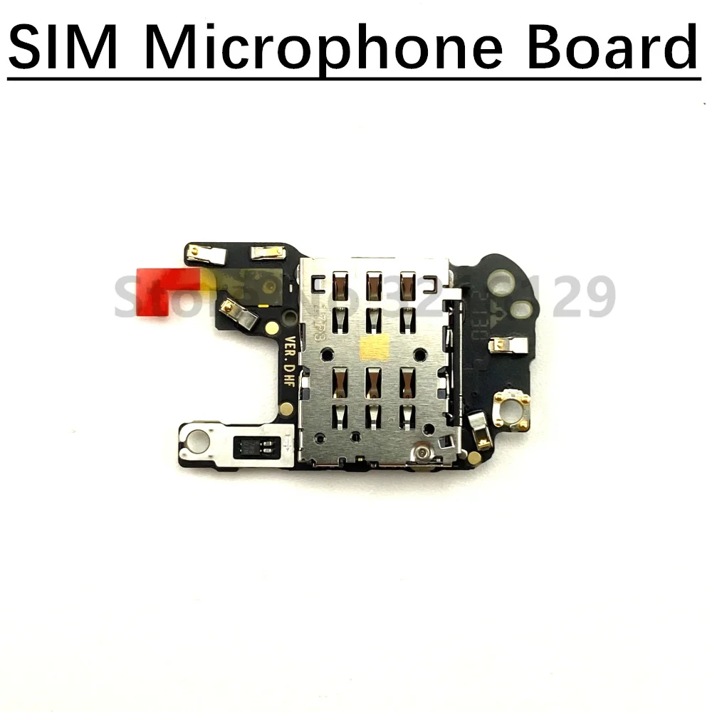 Microphone SIM Board For Huawei P30 Pro Loudspeaker Ringer Buzzer Fingerprint Sensor On/Off Volume Charging Port Flex Cable