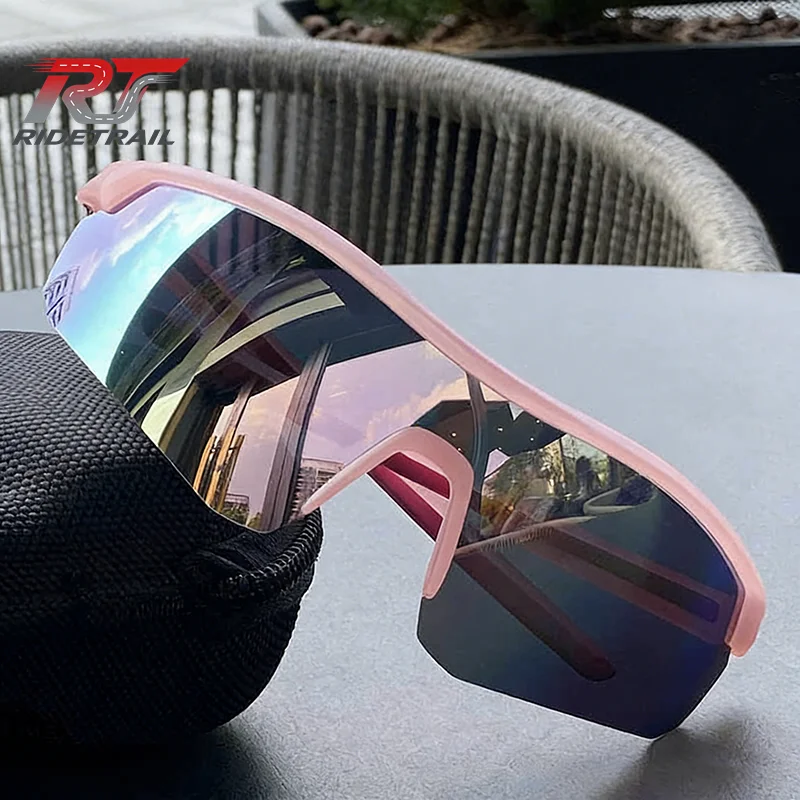 RIDETRAIL Children's Cycling Glasses – Polarized Sports Sunglasses for Cycling & Outdoor Activities (Windproof & UV Protection)