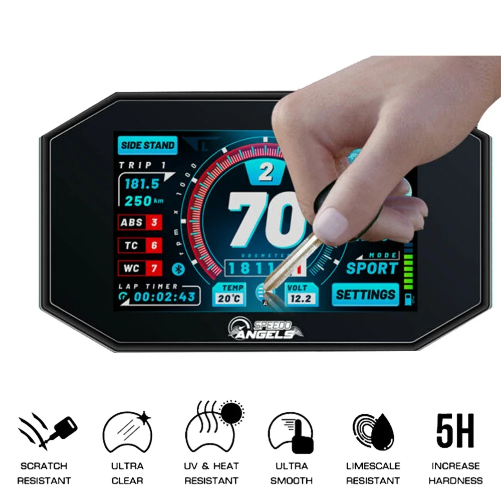 دراجة نارية العنقودية خدش طبقة حماية واقي للشاشة لياماها MT-07 MT07 FZ 07 FZ07 2013 - 2020 عداد السرعة الملحقات