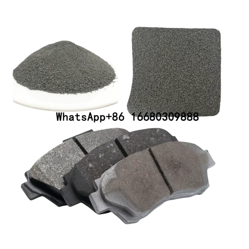 Hi-Tech Powder Car Brake Pads Raw Material Semi-Metal Friction Material Raw Metal Brake Pads Accessory Carbon Fiber Disc Brake