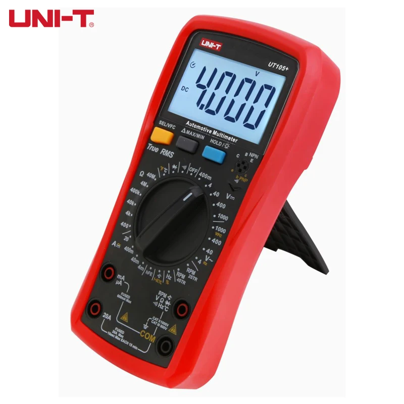 UNI-T UT105+UT107+AC DC Current Tester Voltmeter Capacitance Meter Frequency Meter Temperature