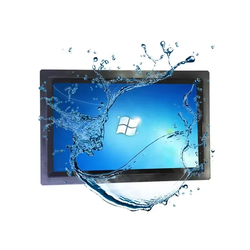 

15.6 Inch Waterproof IP65 1000 Nits Brightness Resistive Touch Screen Panel Pc