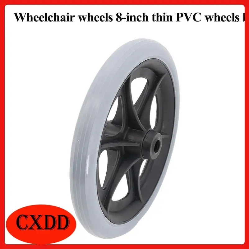 atualize-seu-scooter-com-estas-rodas-de-pvc-de-8-polegadas-grossas-e-duraveis-nas-cores-preto-classico-e-cinza