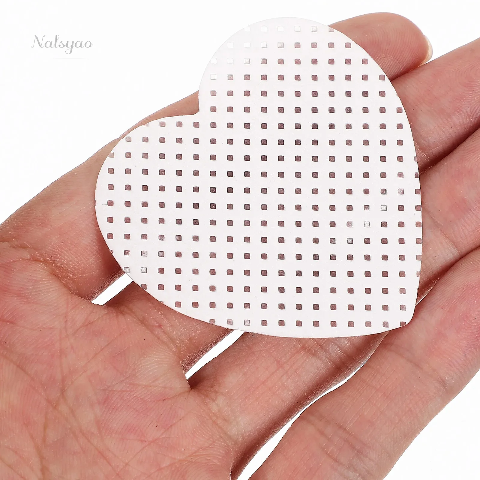 200Pcs Cotton Pads Lint Free Nail Wipes Eyelash Extension Glue Cleaner Non-Woven Fabric Remover Cloth