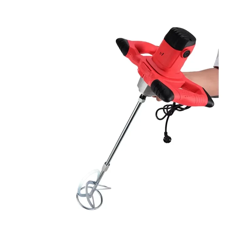 Portable Electric Hand Mixer with Stainless Steel S Shape Beater Adjustable Speed for Kitchen Baking Dough Mixing Tool
