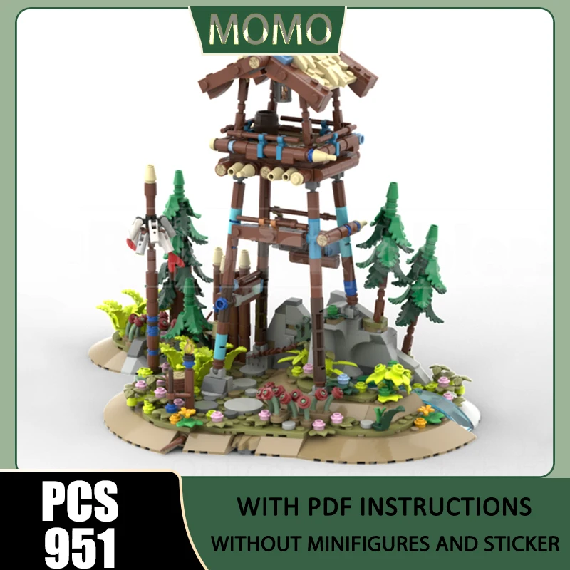 

Popular Games Model Moc Building Blocks Charles Scene Model Technology Brick Assembly Construction Christmas DIY Toys Gifts
