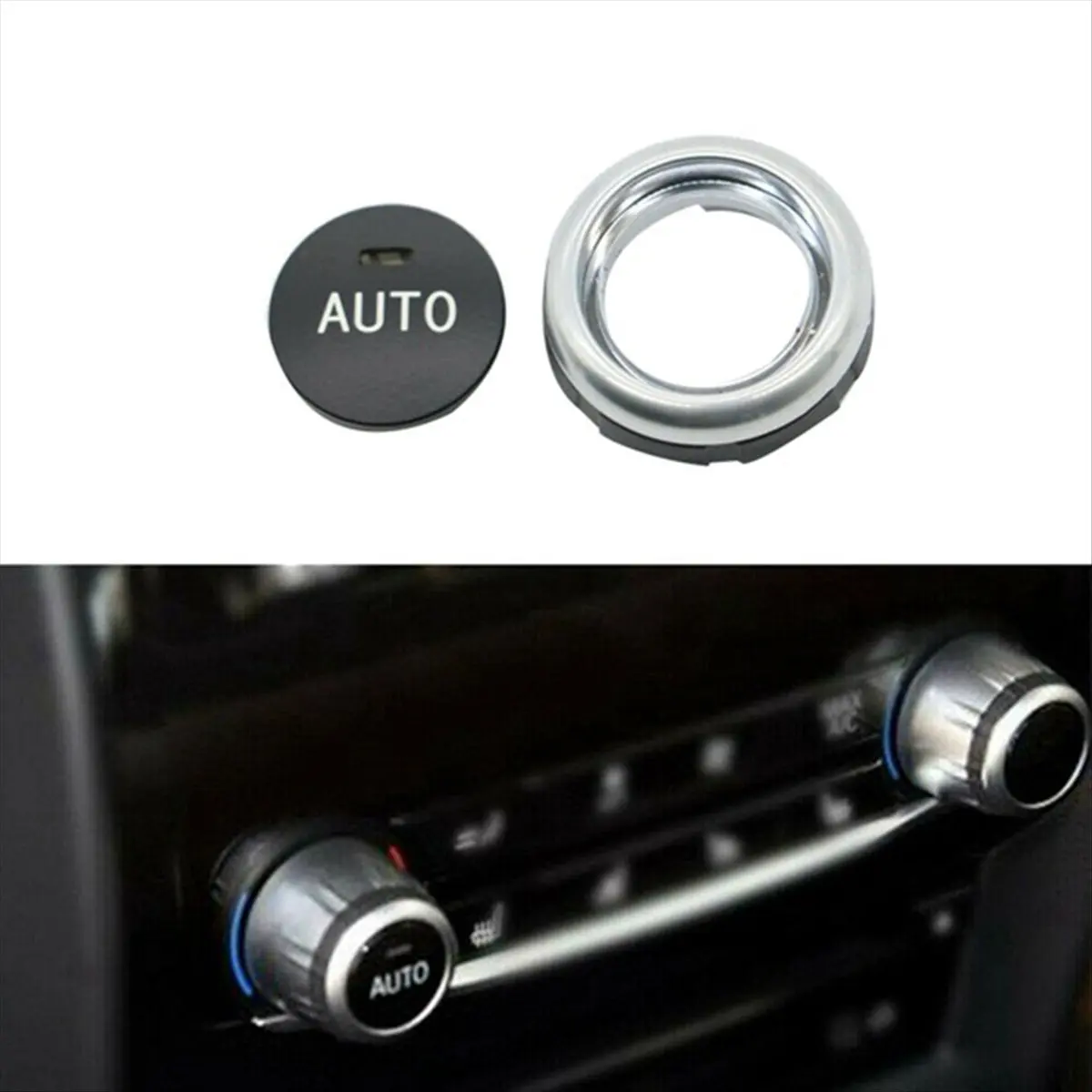 #96V Climate AC Control Rotation Knob Button Switch for BMW X5 X6 F10 F07,AC Control Knob,(ABS)