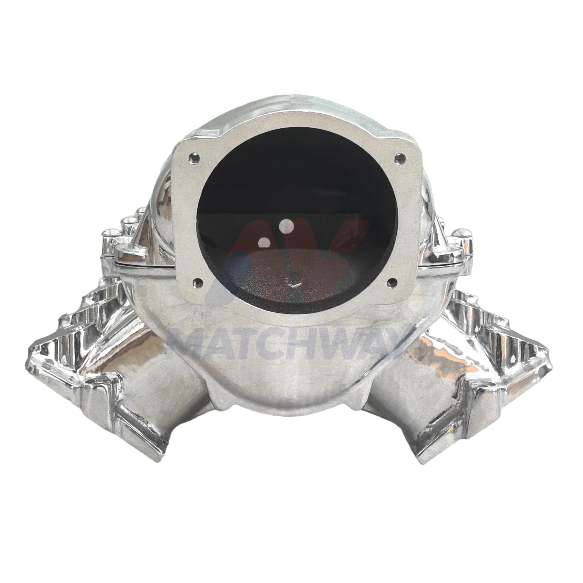 Performance Polished Aluminum LS Lo-Ram EFI Intake Manifold for GM LS1/LS2/LS6 with Fuel Rail Kits