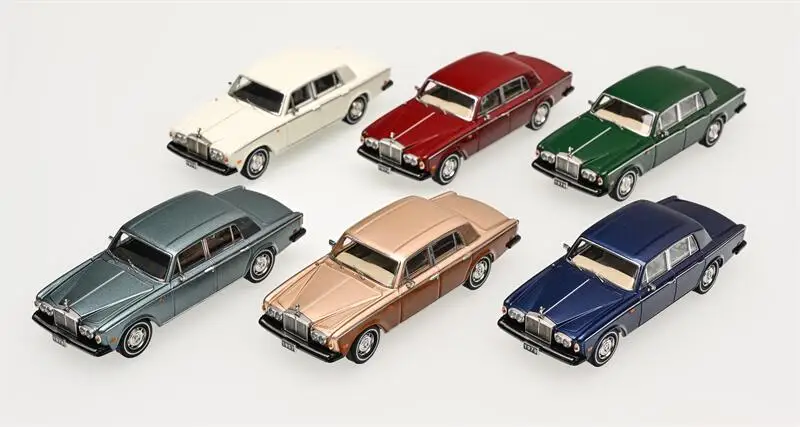 GFCC-Rolls-Royce Silver Shadow ll Limited, Modèle réduit de voiture moulé sous pression, 499, 1:64, 1979