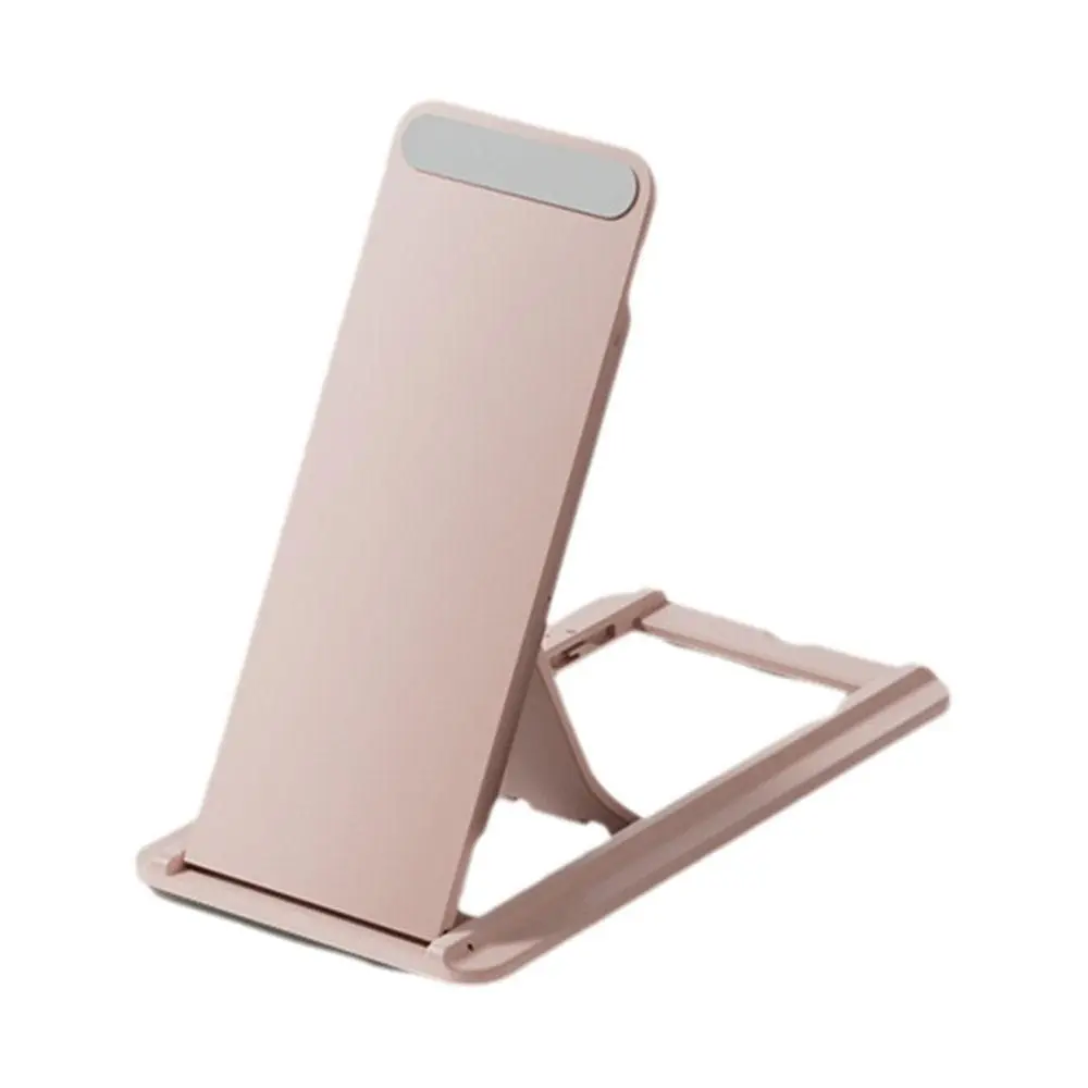 Portable Desktop Tablet Stand Paste Type Foldable E-Reader Bracket ABS Adjustable Angle Kickstand for iPad Universal