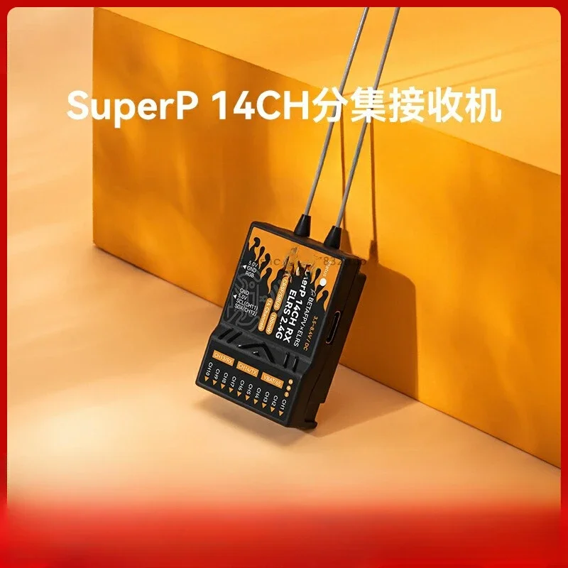 

BETA FPV SuperP 14CH Diversity Receiver Long Distance Flight A Time Traveling Aircraft Transmission 2.4/915/868GHz Drone parts