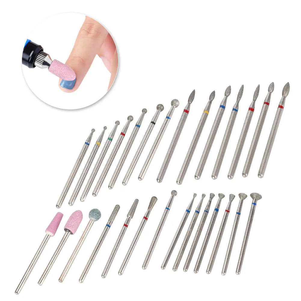 Manicure Grinding  Multi Functional Nail Art Manicure Drill Bits Electric Manicure Grinding  Tool Nail Polishing Tool