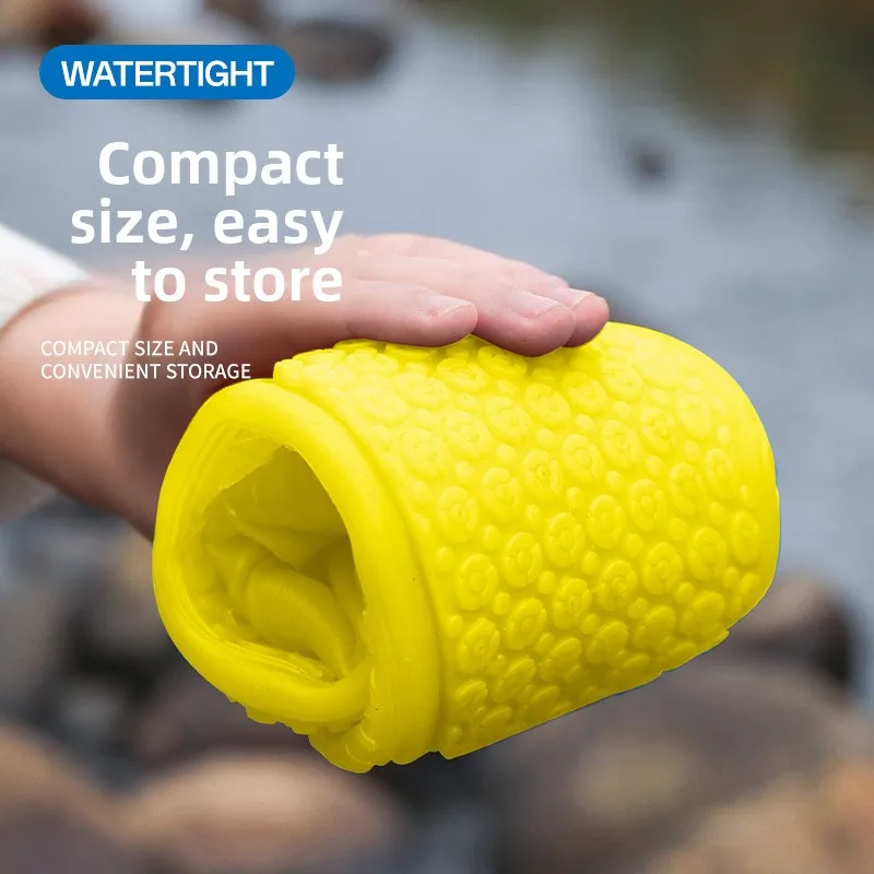 Kids Snow Boots CoverWaterproof Non-Slip Shoe Protector for Children,Thickened Wear-Resistant High Tube Gaiter for Snow Sand Mud