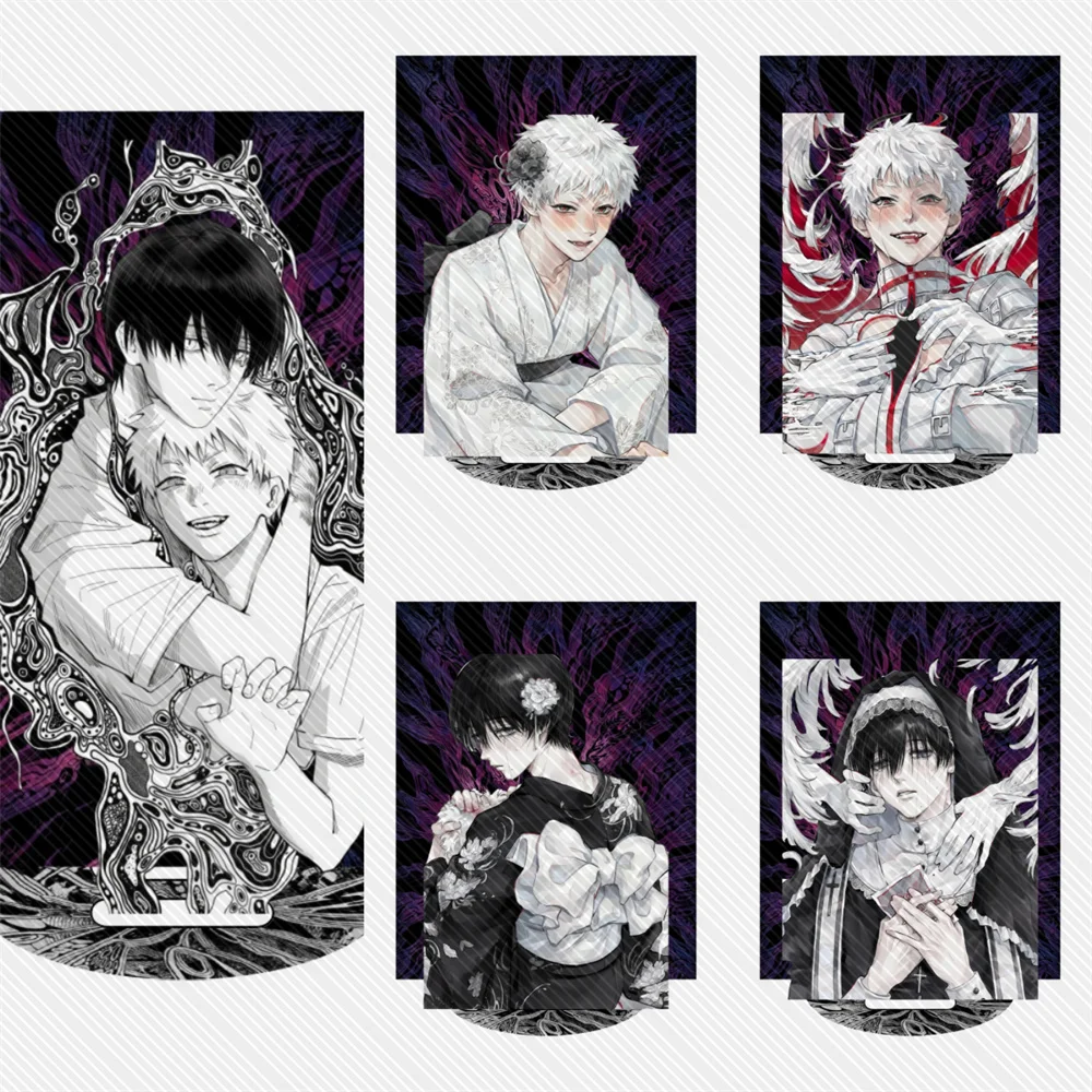 15CM Anime The Summer Hikaru Died Acrylic Keychain Cosplay Characters Ornament Accessories Goods Collection Christmas Gifts