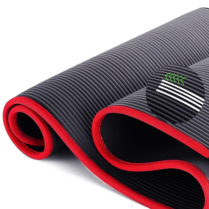 10mm Yoga Mat Extra Thick 1830*610mm NRB Non-slip Pillow Mat For Men Women Fitness Tasteless Gym Exercise Pads Pilates Yoga Mat