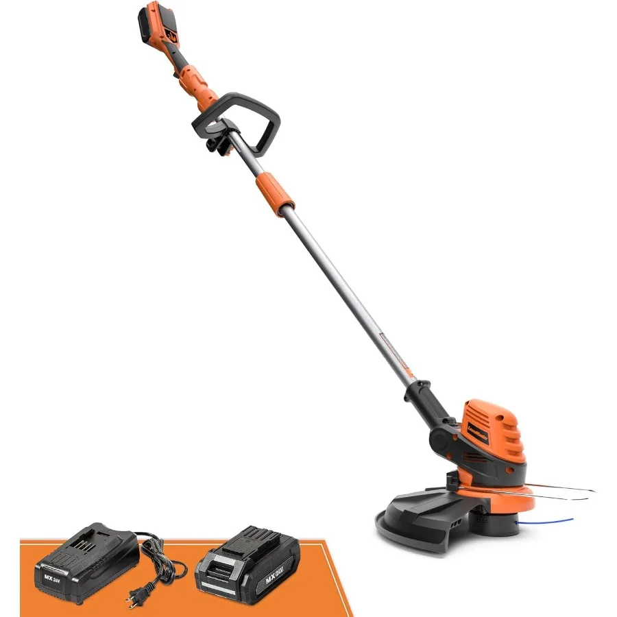 

CLGT2412S 24V 12 Cordless String Trimmer 2.0AH Battery Charger Included