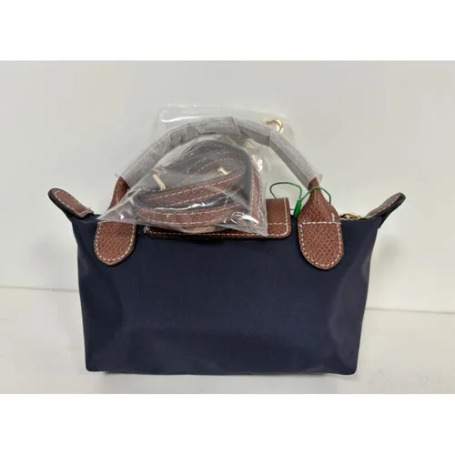 2025 nuevo Mini bollo de bola de masa Nylon de gran capacidad bolso cruzado versátil de mano cambio llavero con correa para el hombro