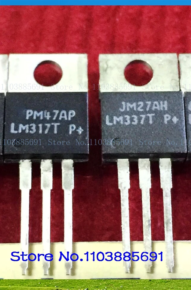 2 pièces/lot = une paire LM317T P + LM337T P +