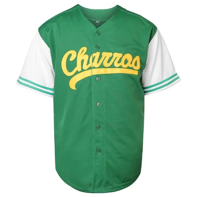 sisi 2233Movie Charros Eastbound and Down Myrtle Beach Mermen Kenny Powers #55 Baseball Jersey Hip Hop Party Clothing Shirt Them