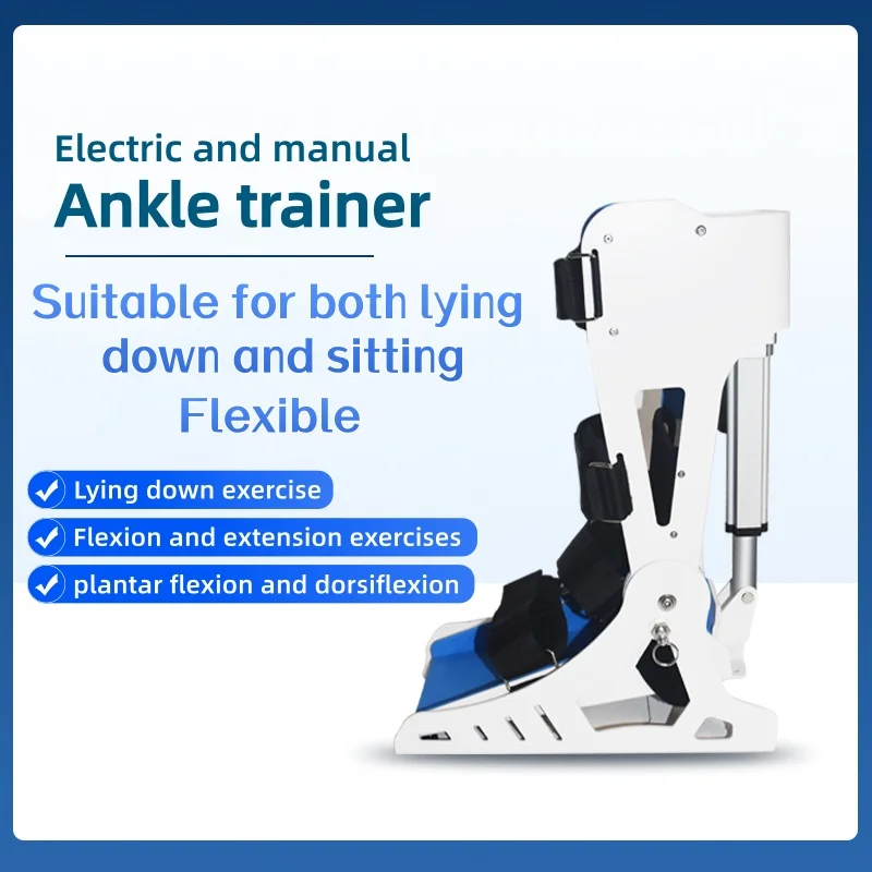 The Ankle Trainer Automatically Exercises Ankle Stiffens Tendons and Assists in Dorsiflexion and Extension Integrated Fitness