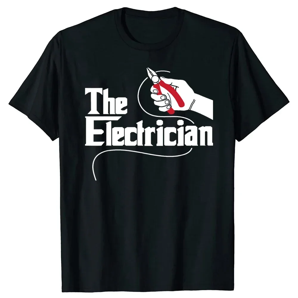 

2025 new model Novelty Theianal Tools Wiremen Repairman Wiring T Shirts Streetwear Short Sleeve Birthday Gifts Summer T-shirt