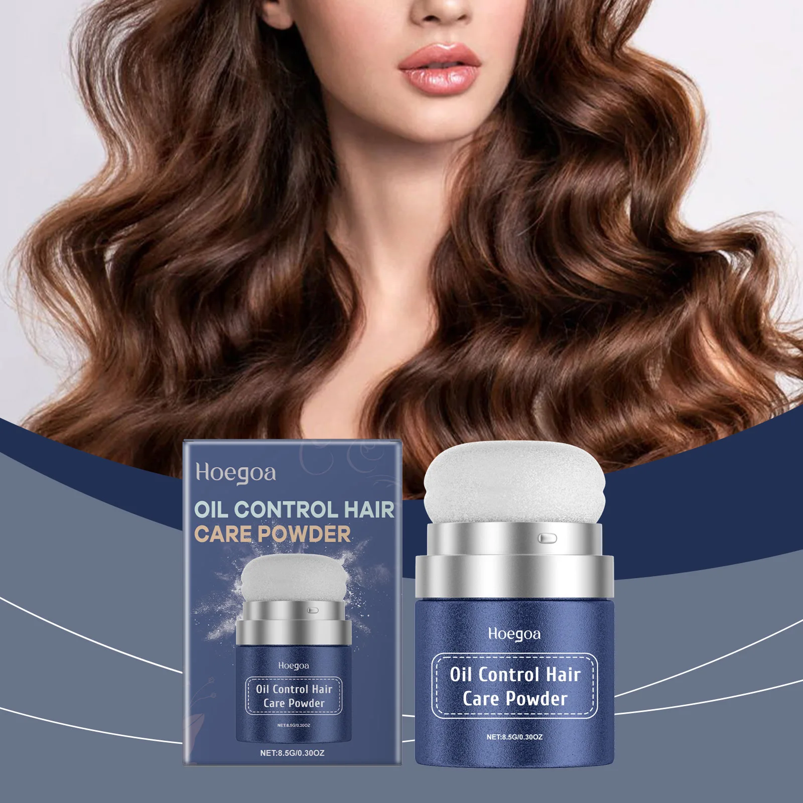 

Lazy Washless Fluffy Hair Powder Quick Remove Oil Stain Dandruff Nourish Scalp Smooth Fragrant Hair Washless Fluffy Hair Powder