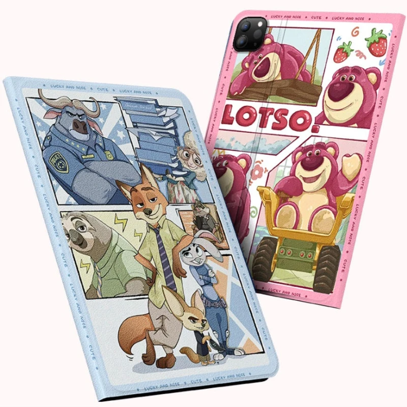 

Zootopia LOTSO For iPad Case ipad 7 8 9 10 10.2in A16 11in Protective case Air 4 5 10.9in M2 M3 Pro 4 5 6 12.9in M4 Tablet Cover