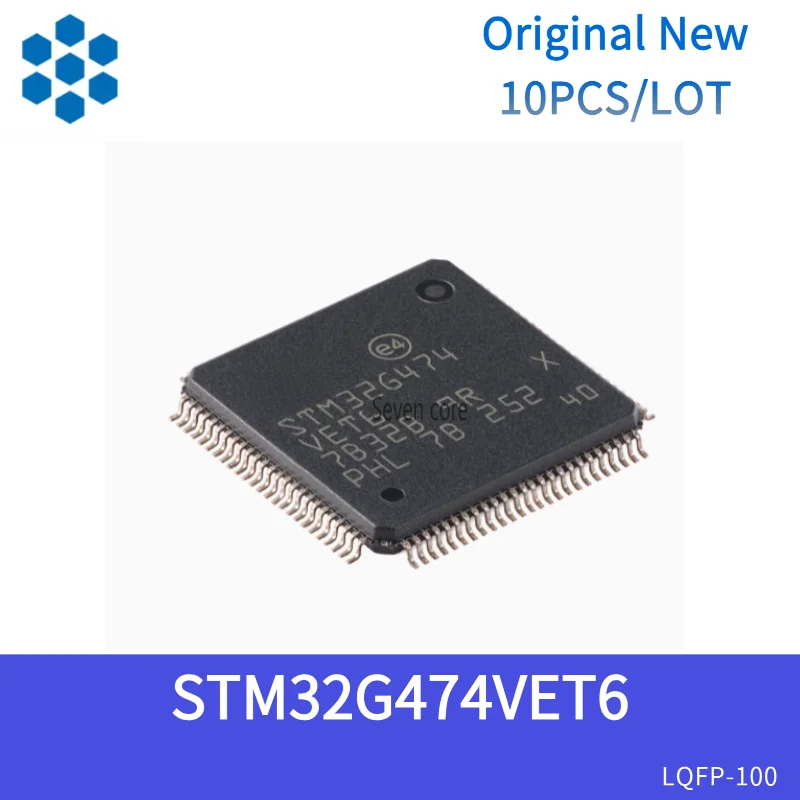 

Оригинальный новый 10 шт./лот STM32G474VET6 LQFP-100 ARM Cortex-M4 32-битный микроконтроллер-MCU