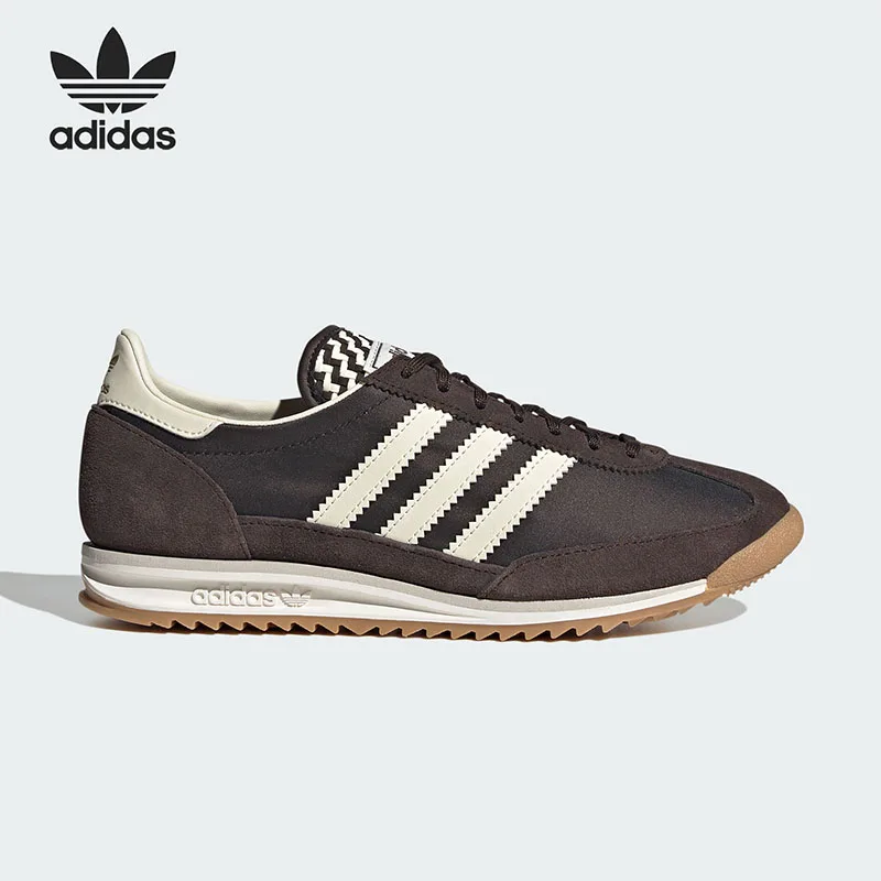 Adidas Originals Women Casual Shoes KJ5000 Lace Up Leather Textile Upper Rubber Outsole Daily Sneakers