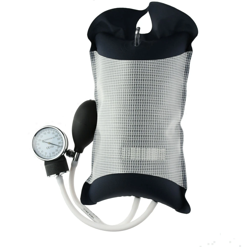Medical Pressure Infusion Bag 500ml For QUALITY FLUID With Gauge And Bulb