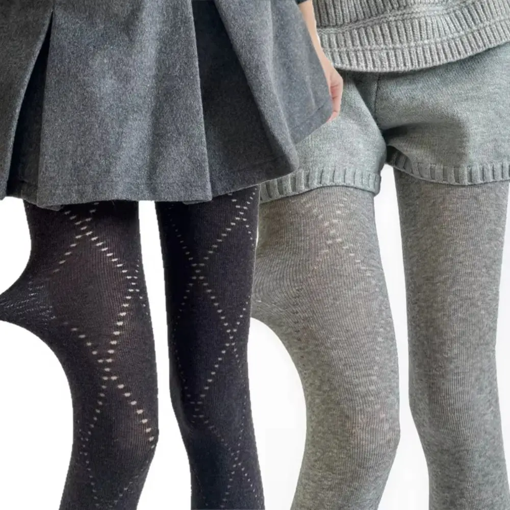 

Retro Fashion Jacquard Pattern Knitted Tights High Waist Skinny Stockings Elastic Women Leggings Women