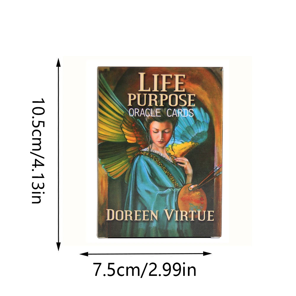 بطاقات الحياة للأغراض النسخة الإنجليزية من سطح التارو مع دليل لقراءة الحظ ودعم دروبشيبينغ #6