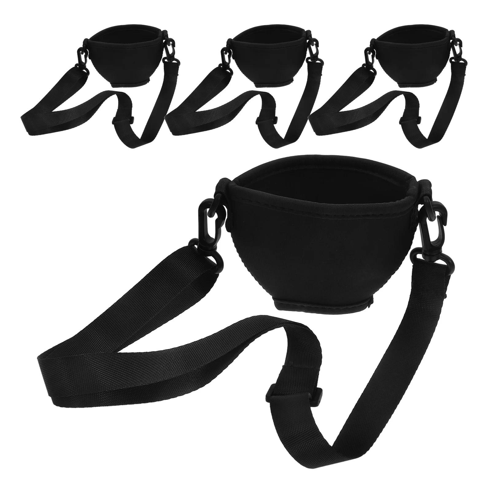 

4 pcs Wine Glass Holder Necklace Adjustable Stemmed Glasses Lanyard For Wedding Party Outdoor Use Drinks Holder Sleeve Wine