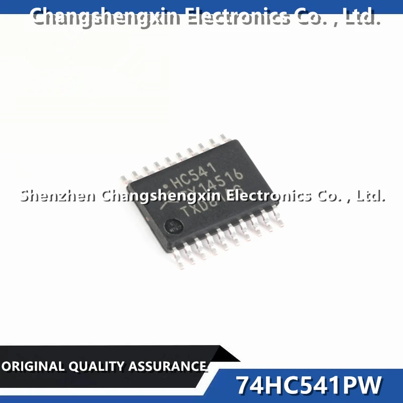 10PCS New Original 74HC541PW,118 74HC541PW,112 Buffer, Non-Inverting 1 Element 8 Bit per Element 3-State Output 20-TSSOP