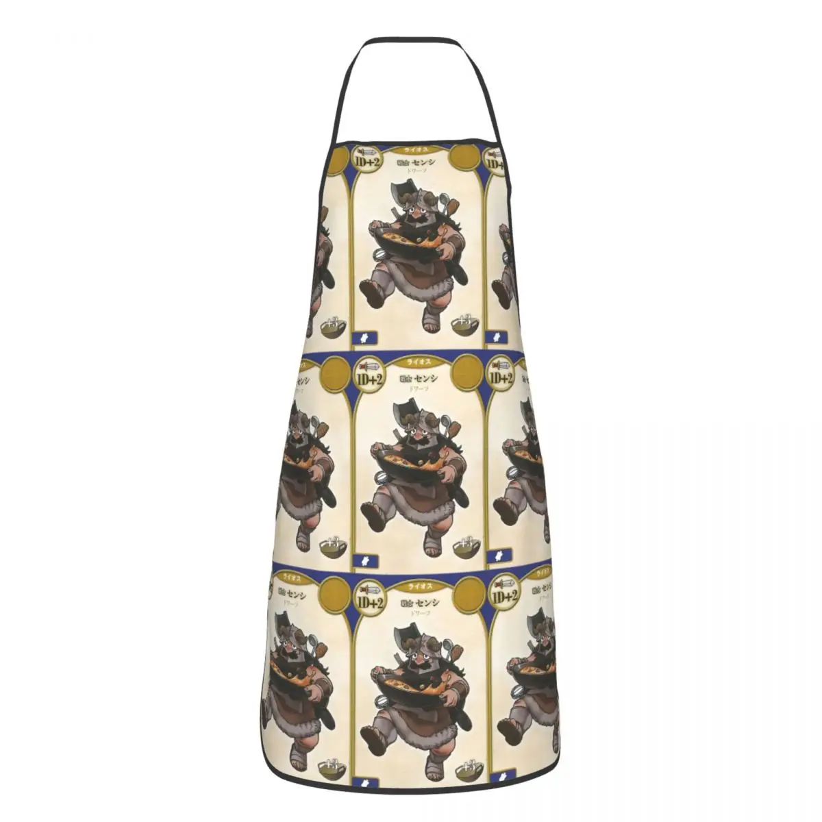Dungeon Meshi Delicious In Dungeon - Chilchuck Senshi Apron Chef Cuisine Tablier Waterproof Bib Kitchen Cleaning Pinafore