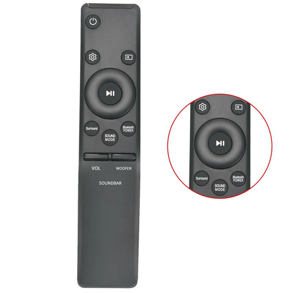 Replacement Soundbar Remote Control for SAMSUNG AH59-02758A HW-M360 HW-M370 HW-M430 HW-M450 HW-M550 HW-M4500
