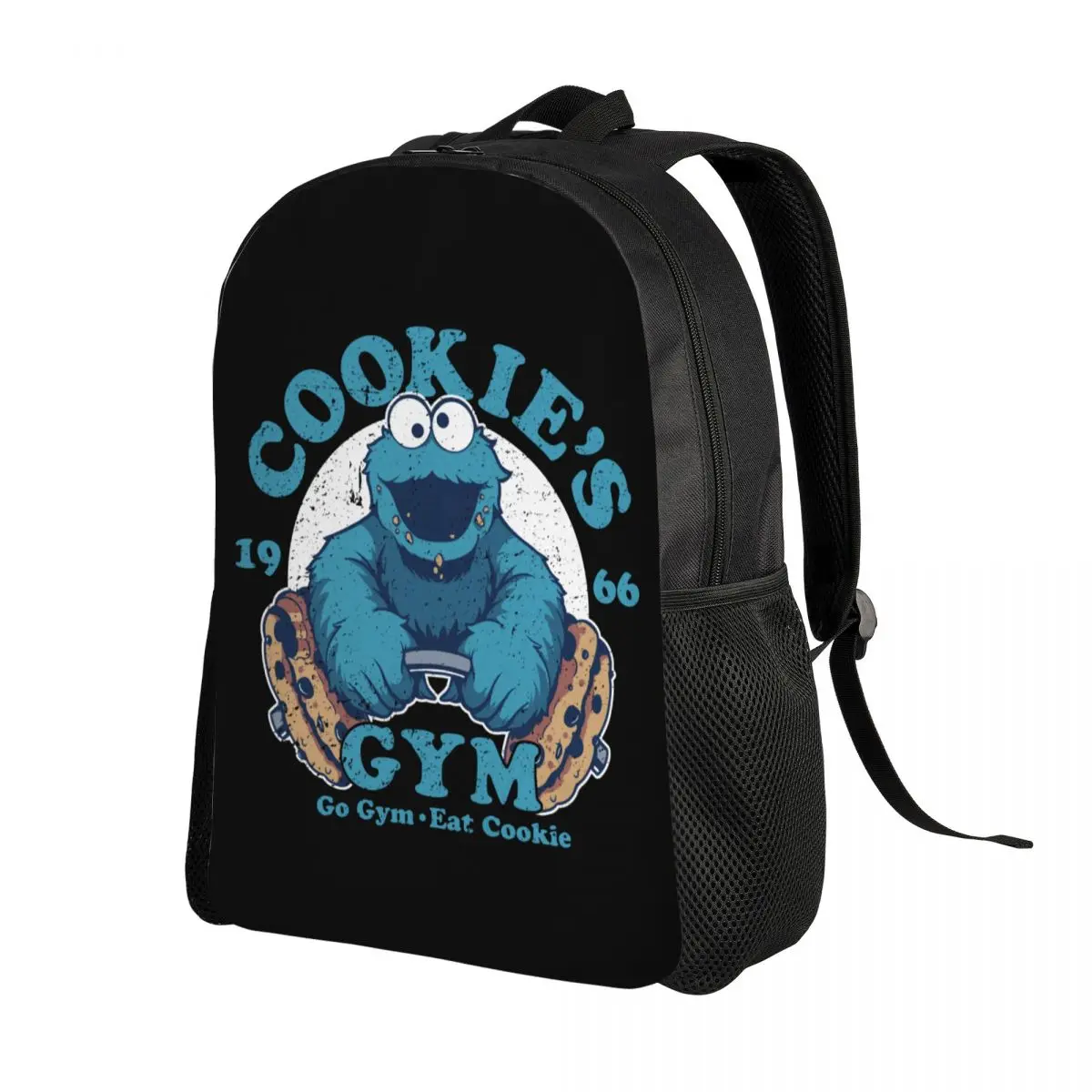 Custom Cookies Gym Laptop Backpack Men Women Basic Bookbag for School College Student Bags