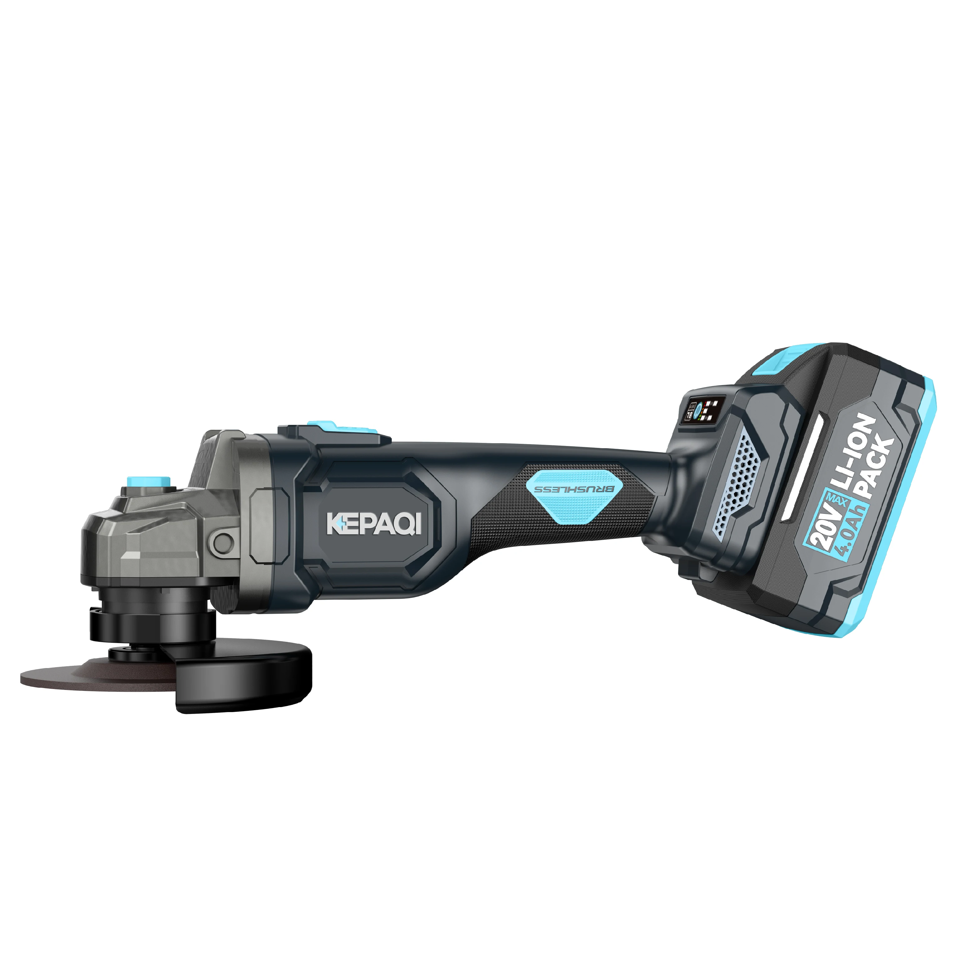 

202520V Brushless Angle Grinder KEPAQI High Quality 110mm 115mm